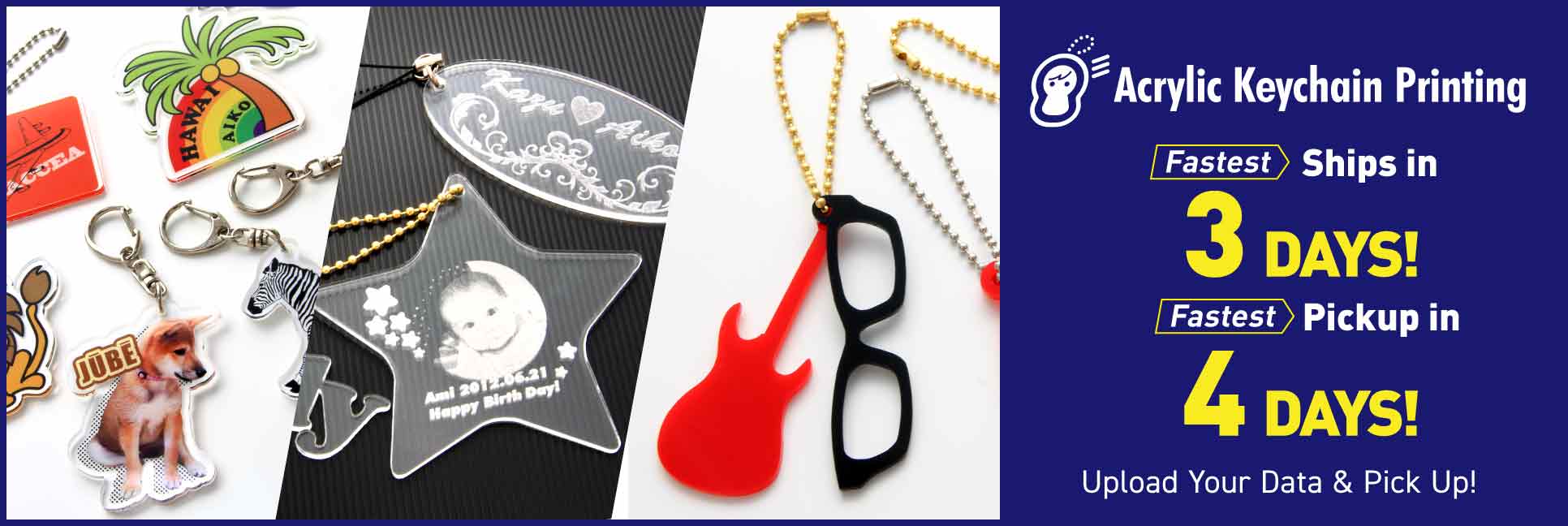 Acrylic Keychain Printing