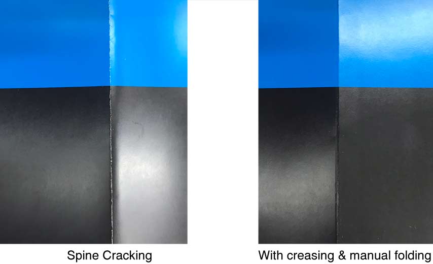 Scored and hand-folded